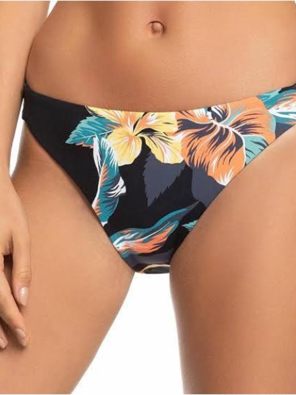 Roxy Beach Classics Strappy Bikini Bottoms - L